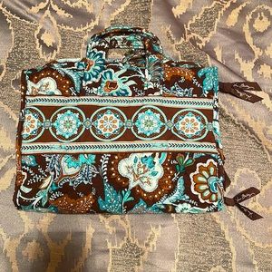 Vera Bradley travel cosmetics bag